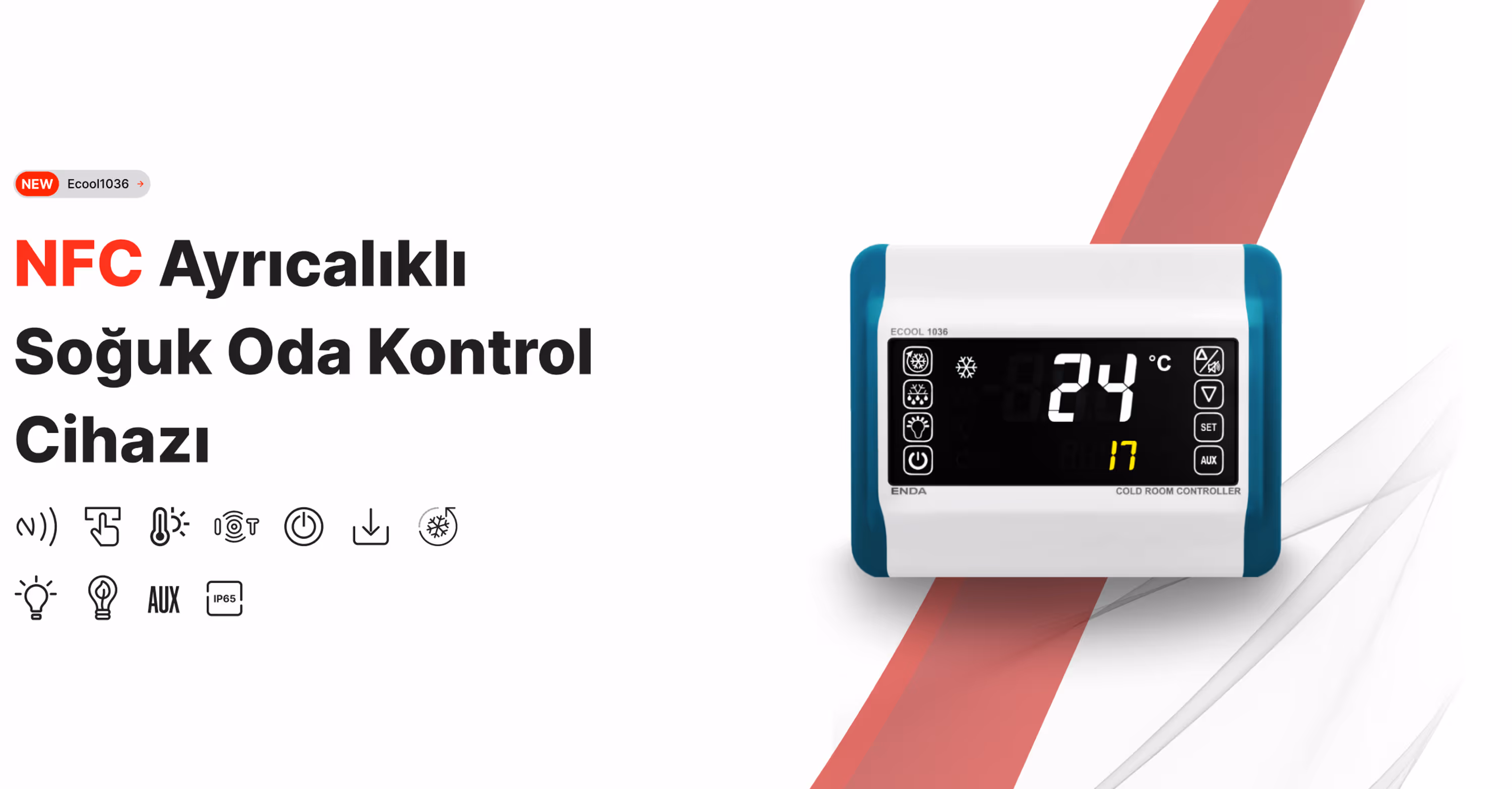Enda Dokunmatik ve NFC ile cok pratik