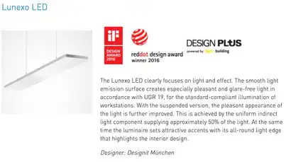 Trilux lunexoaward