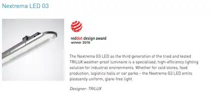 Trilux nextremaaward