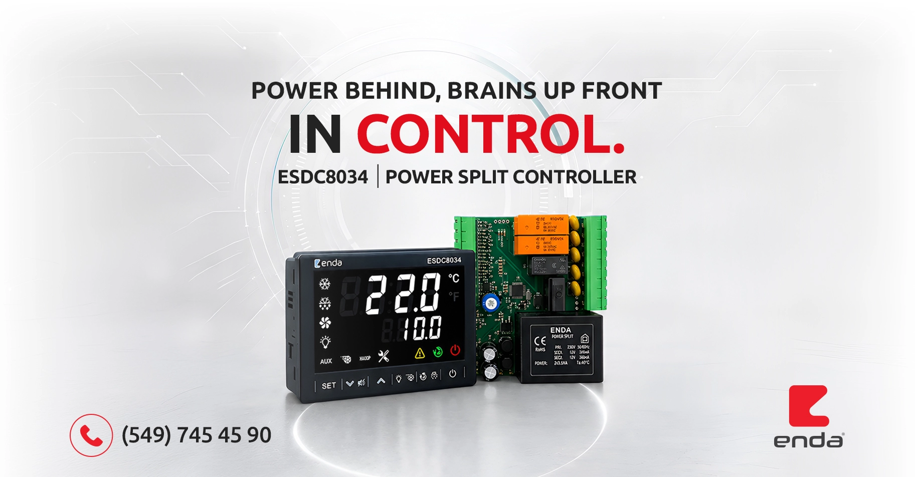 Enda ESDC8034 Power Split Controller