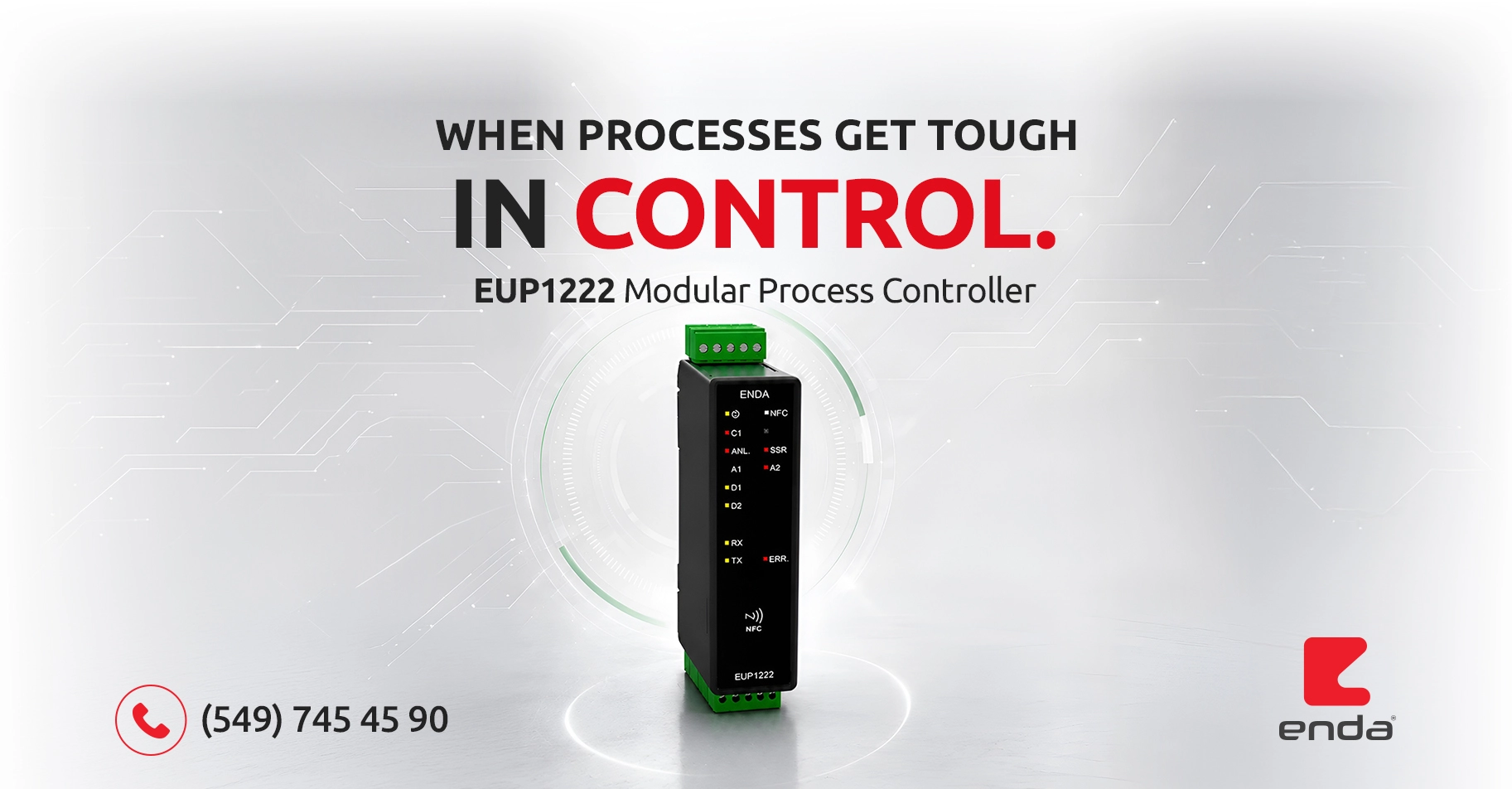 Enda EUP1222 Modular Process Controller