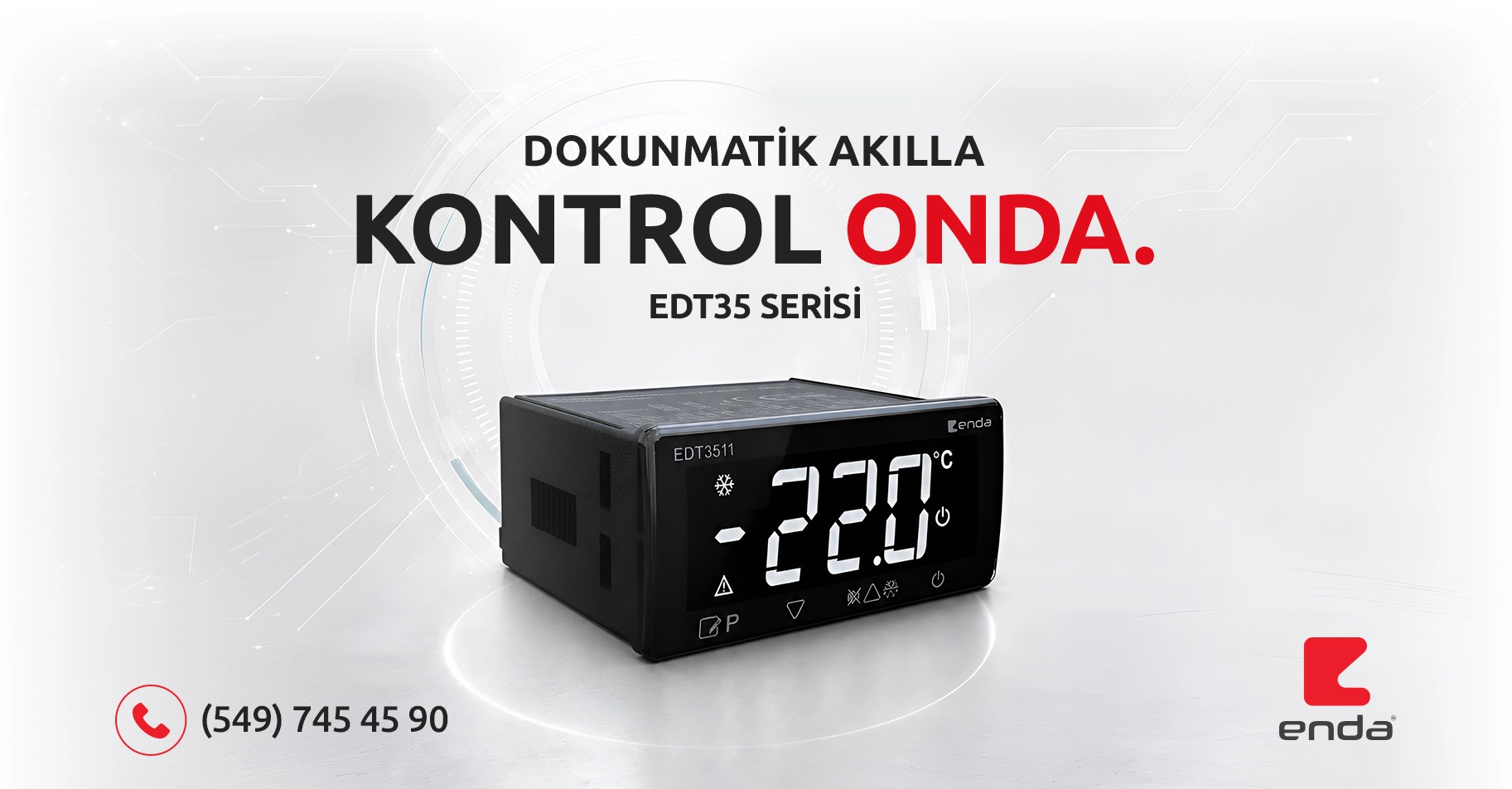 Enda EDT35 Serisi Defrost Kontrol Cihazı